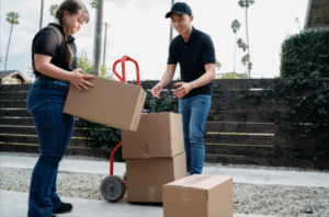 Professional team loading unwanted items for Junk Removal Bronx, NY by MAC Junk Removal Services Inc